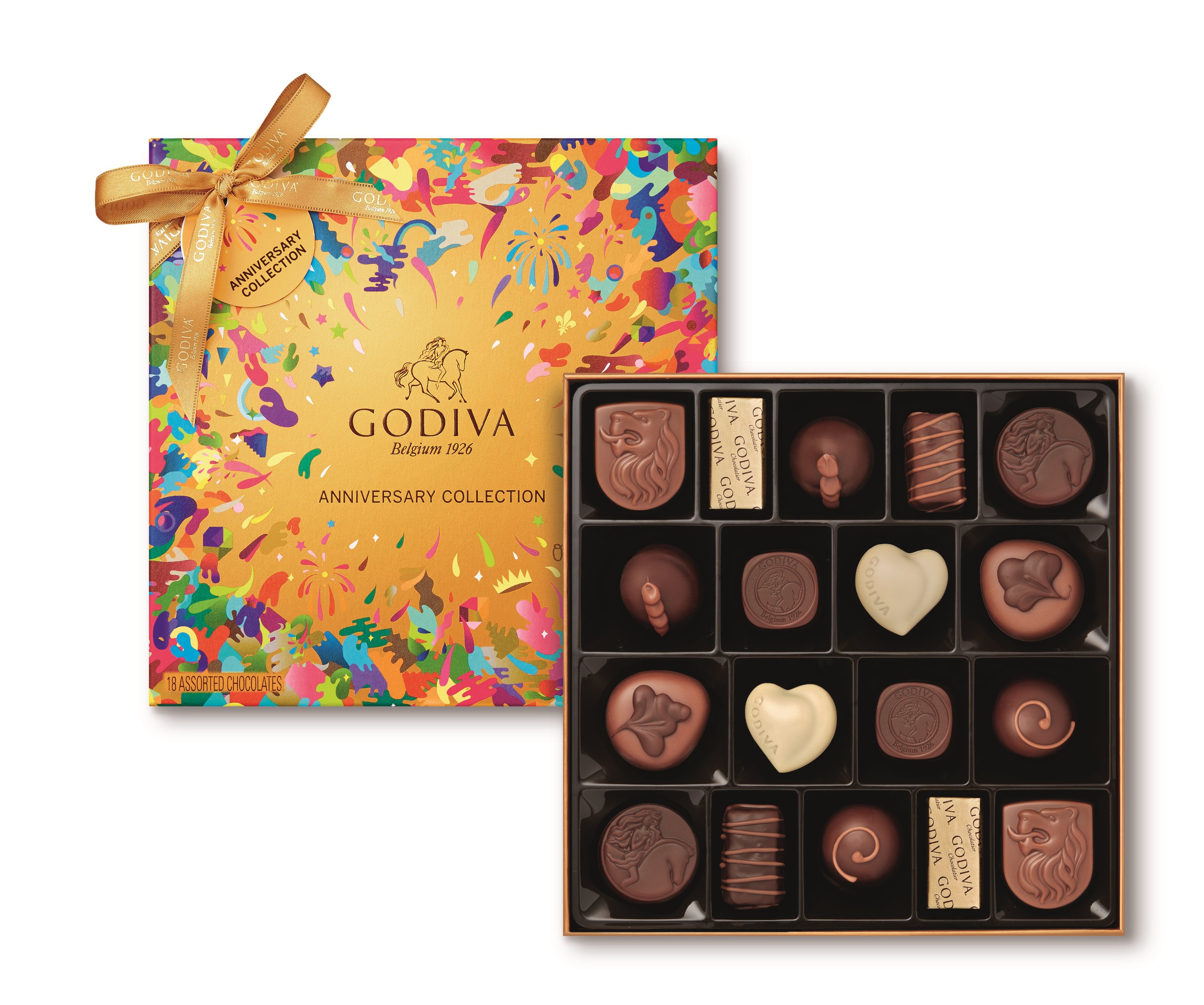 Godiva шоколад Anniversary collection spb